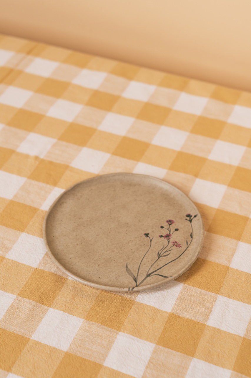 Bio Stoneware Campestre Dessert Plate Set of 3
