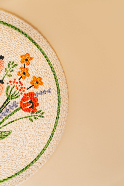 Bouquet Braided Placemat Set