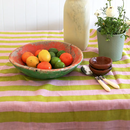 Candy Stripe Tablecloth
