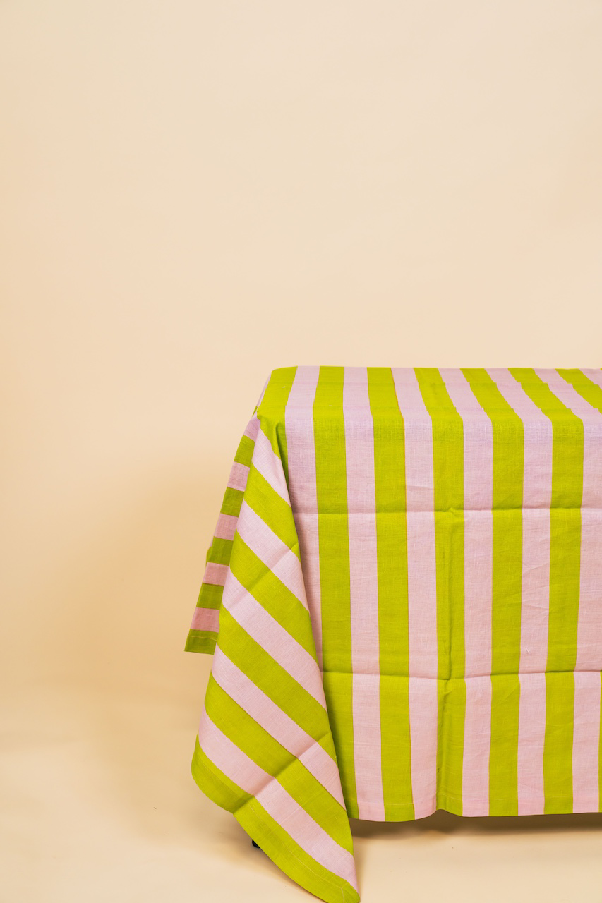 Candy Stripe Tablecloth