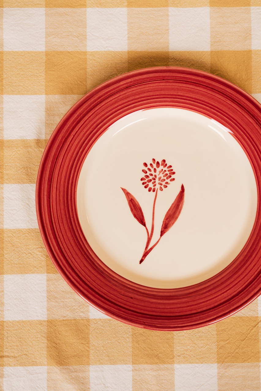 Cecilia Hand-Painted Dinner Plate