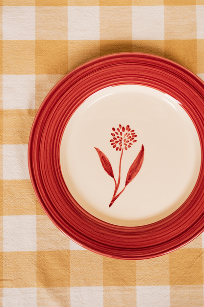 Cecilia Hand-Painted Dinner Plate