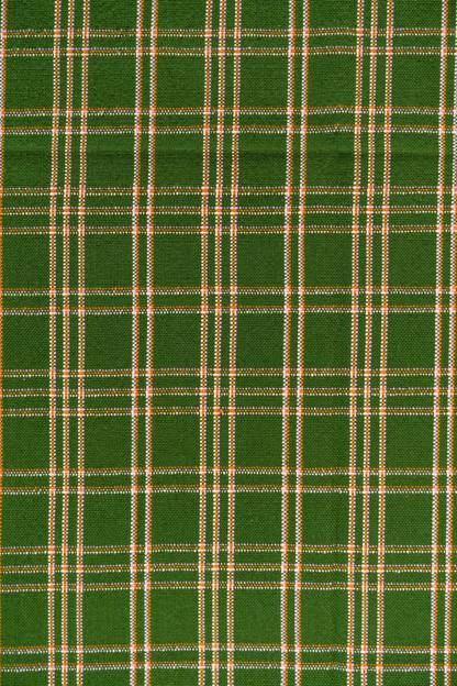Chiapas Plaid Forest Green Placemat Set