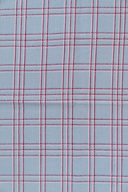 Chiapas Plaid Light Blue Placemat Set