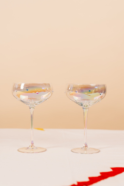 Clear Pearl Coupe Set