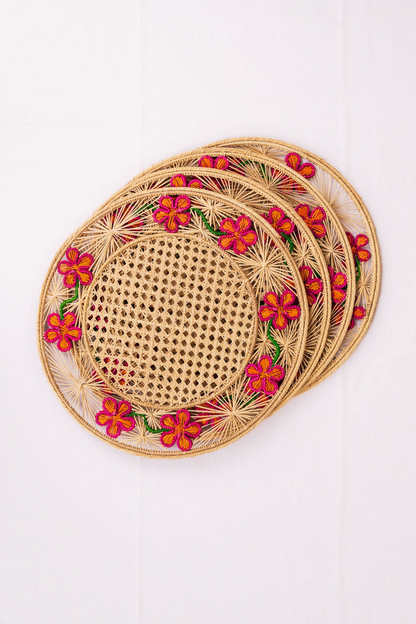 Dalia Placemat Red