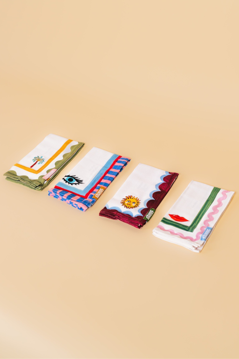 Electric Coast Icon Napkin Set