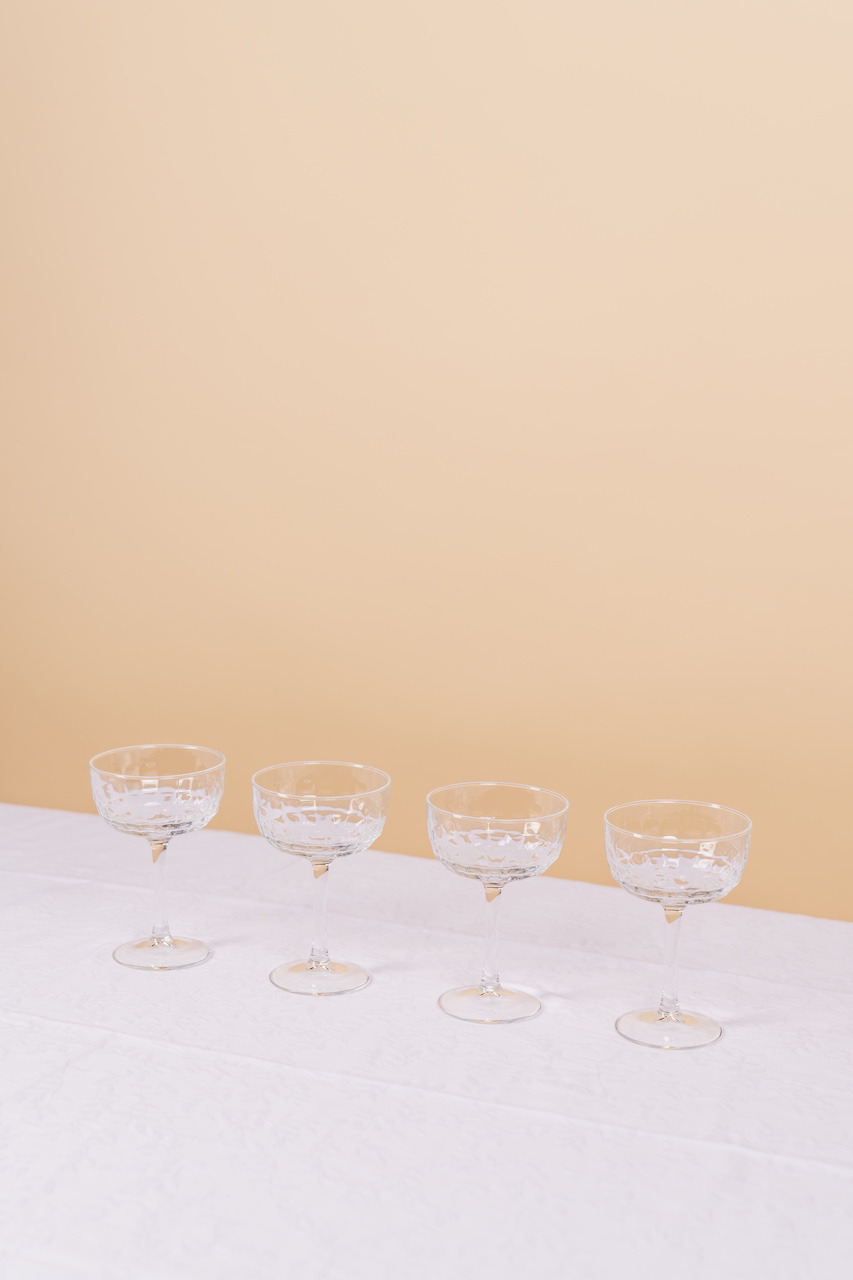 FRÖJDA Champagne Coupe Set
