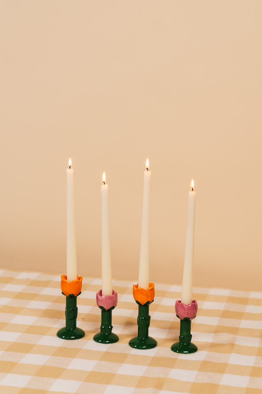 Flower Candle Holder