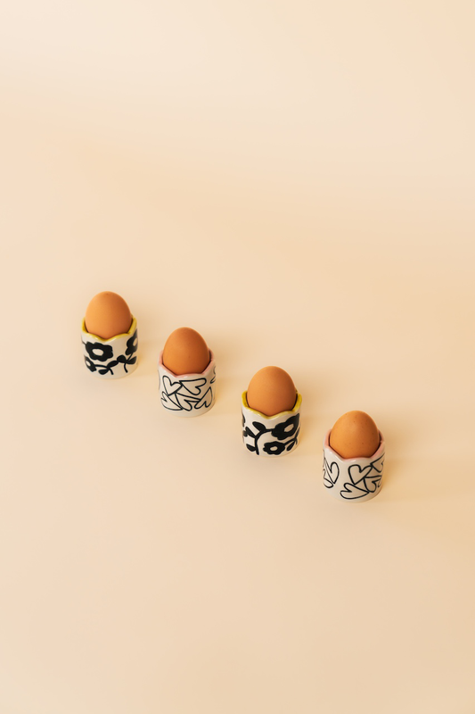 Flower Heart Egg Cup