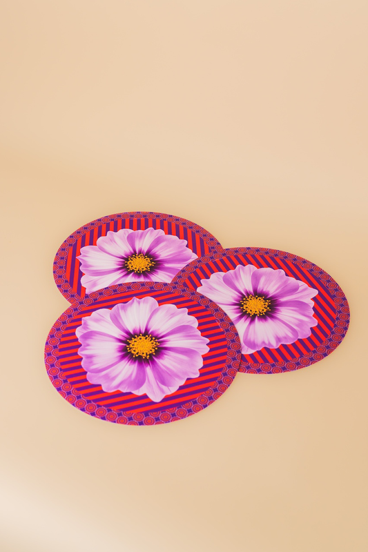 Flower Power Round Placemat