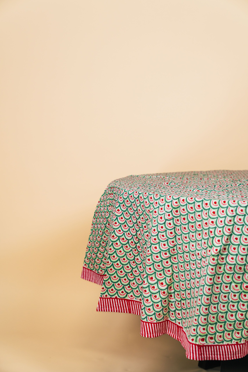 Frostine Round Tablecloth