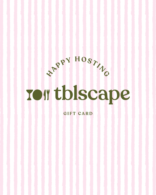 Tblscape Gift Card