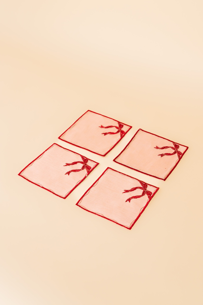 Gift Box Cocktail Napkin