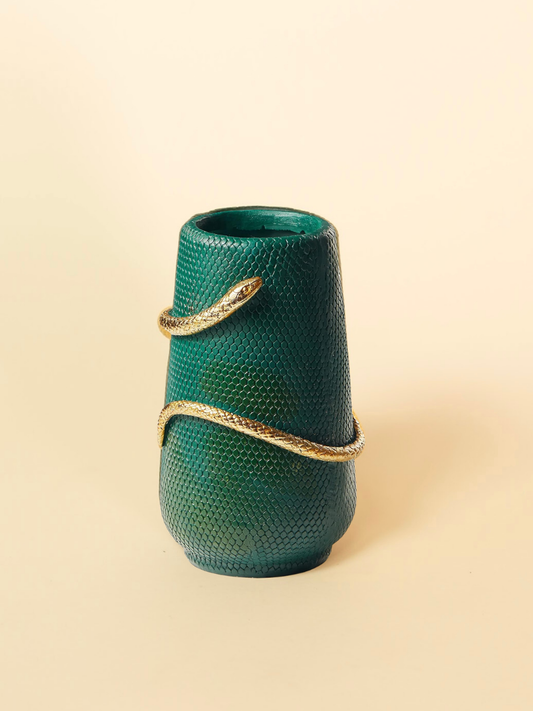 Green Snake Vase