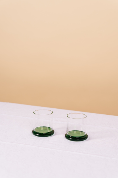 Green Fritter Tumbler Set of 4