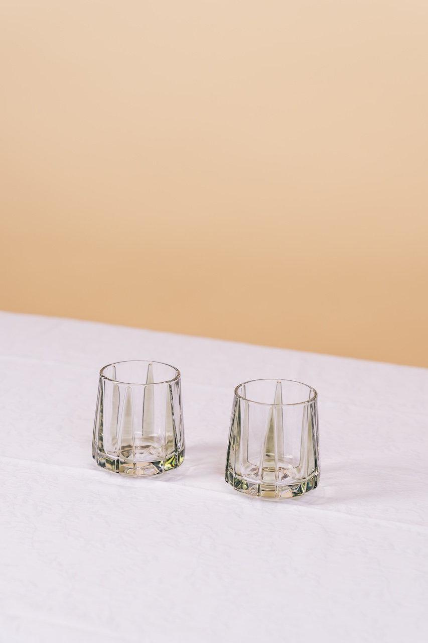 Green Nordic Whiskey Glass
