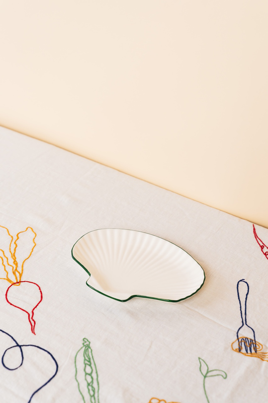 Large Shell Serving Dish