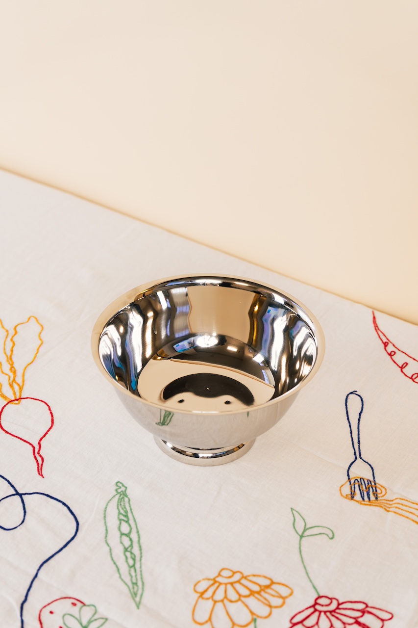 Large Stainless Steel Revere Bowl