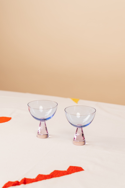 Lilac Ramona Coupe Glass