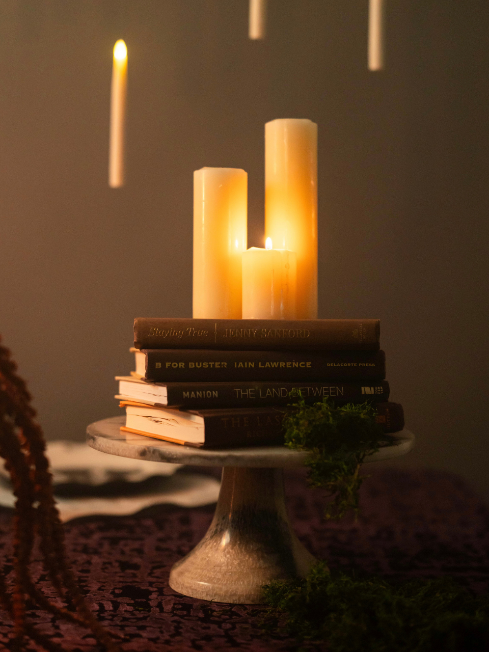 Marble Resin Cake Stand