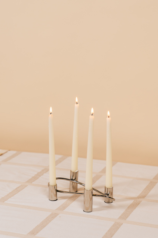 Metal 4-arm Candelabra