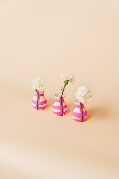 Mini Plaid Vase