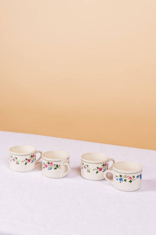 Multicolor Floral Mug