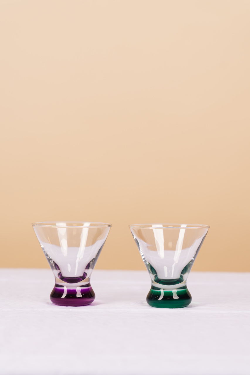 Multicolor Whiskey Glass