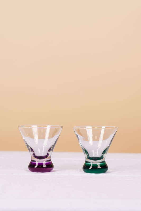 Multicolor Whiskey Glass