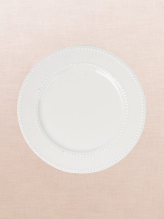 Double Beaded Rim Dinner Plate Set