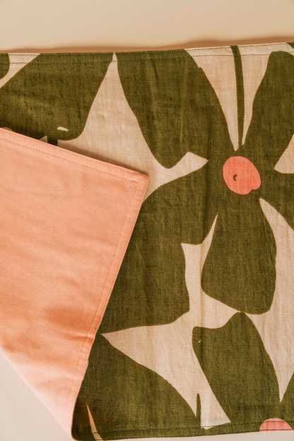 Olive Poppy Placemat