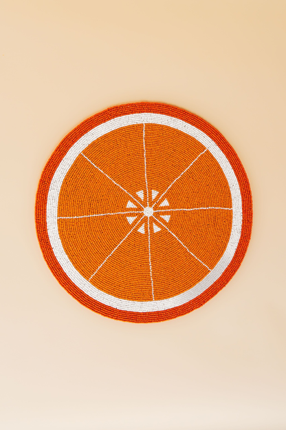 Orange Placemat Set