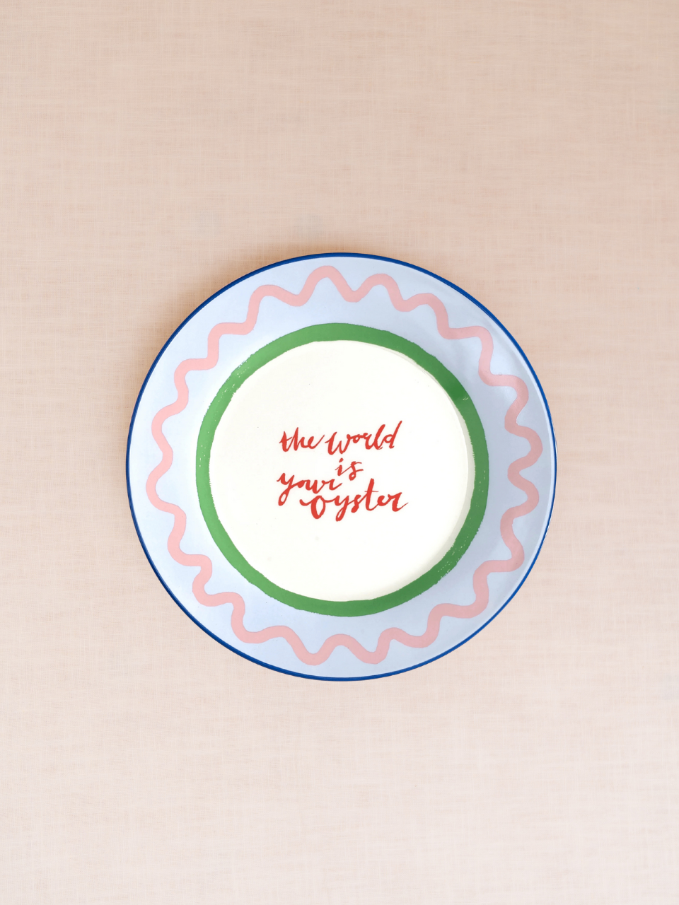 Electric Coast Oyster Side Plate Set