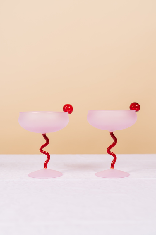 Pink Retro Goblet