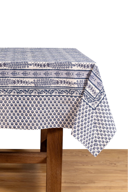 Provence Avignon Blue & Marine Tablecloth