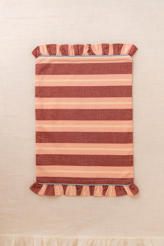 Red Stripe Cotton Placemat