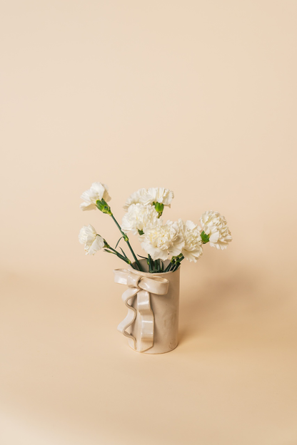 Ribbon Bow Vase