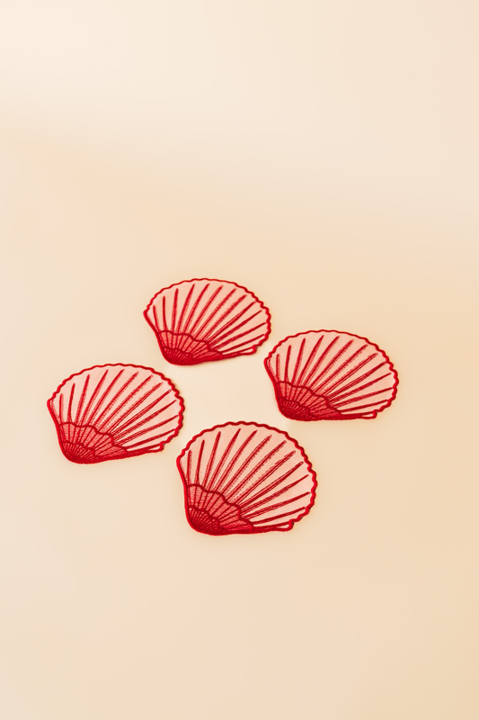 Sea Shell Cocktail Napkin