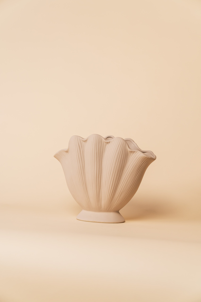 Shell-Shaped Vase