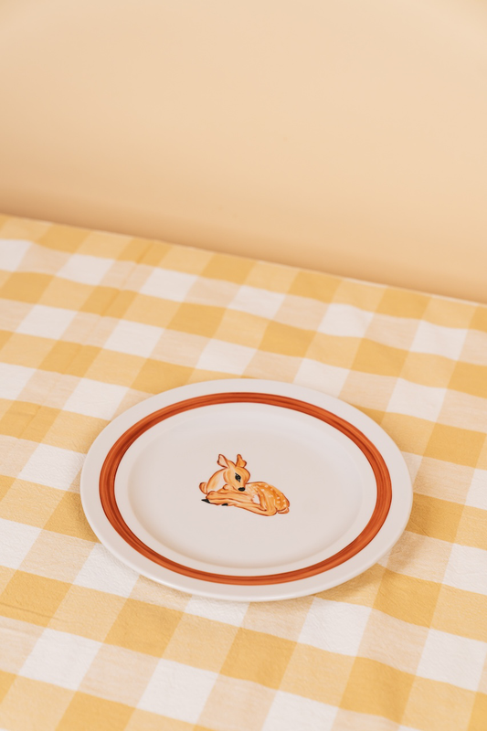 Sofi Hand Painted Flat Plate 