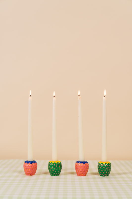 Strawberry Candle Holder