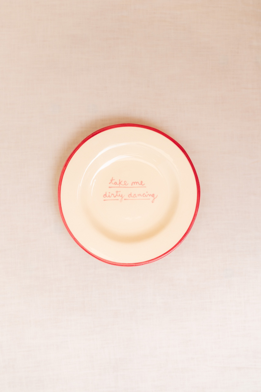Take Me Dirty Dancing Plate