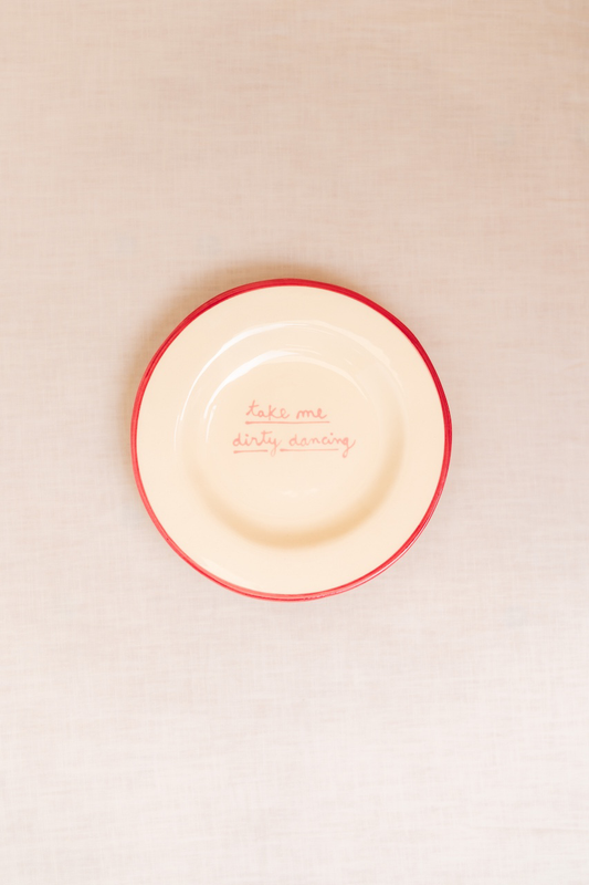 Take Me Dirty Dancing Plate
