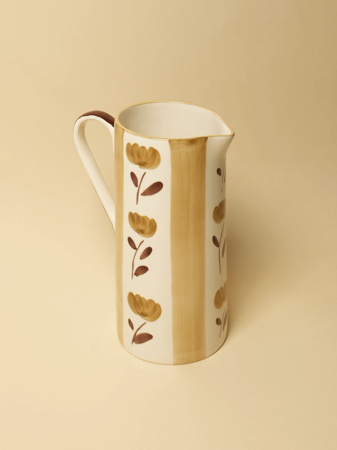 Dolce Latte Ceramic Pitcher