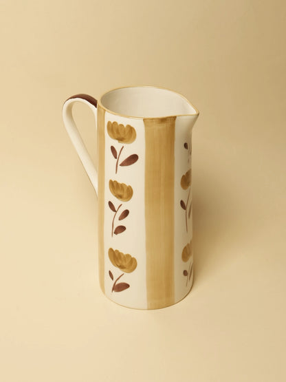 Dolce Latte Ceramic Pitcher