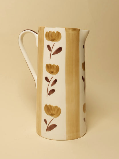 Dolce Latte Ceramic Pitcher