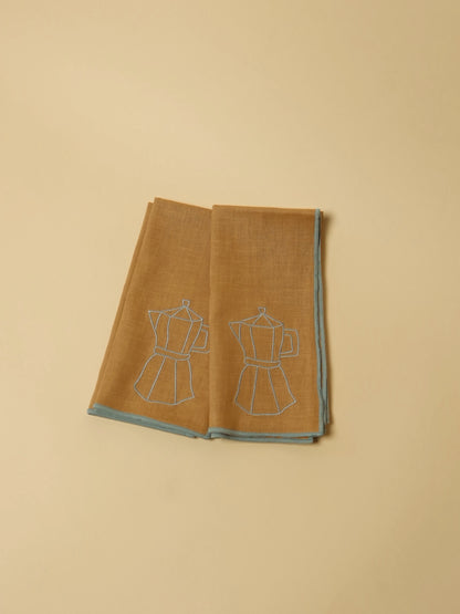 Cafe Linen Blend Napkin Set