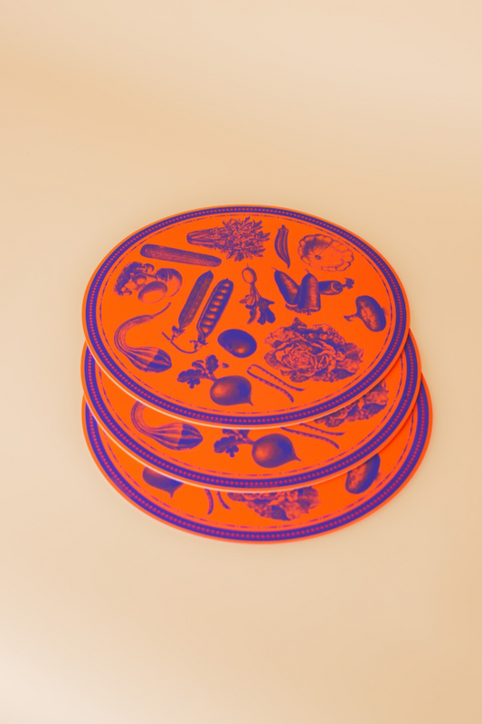 Veggie Punk Placemat Set