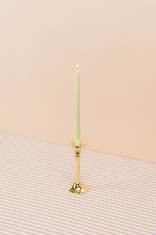 Vintage Gold Candlestick Holder